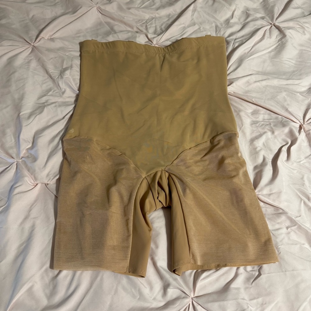 Honeylove Tan SuperPower Short Tummy Control Shapewear